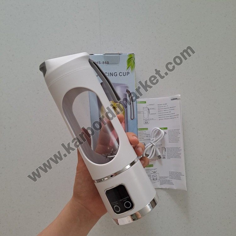 شیکر مخلوط کن شارژی HS-860 حجم 0.450 لیتر