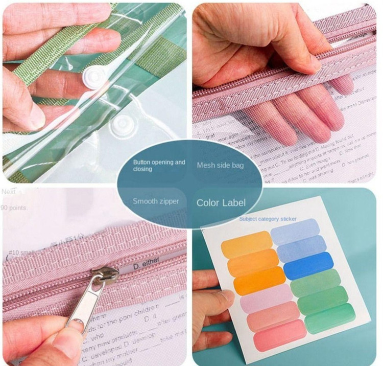 نظم دهنده مدارک ۱۳ محفظه ای عمودی A4 وارداتی( خرید با اینترنت دیتای گوشی)