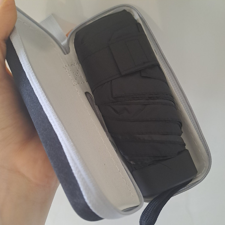 مینی چتر جیبی (موبایلی) کیفدار UPF50 مسافرتی کمجاکیفیت A++